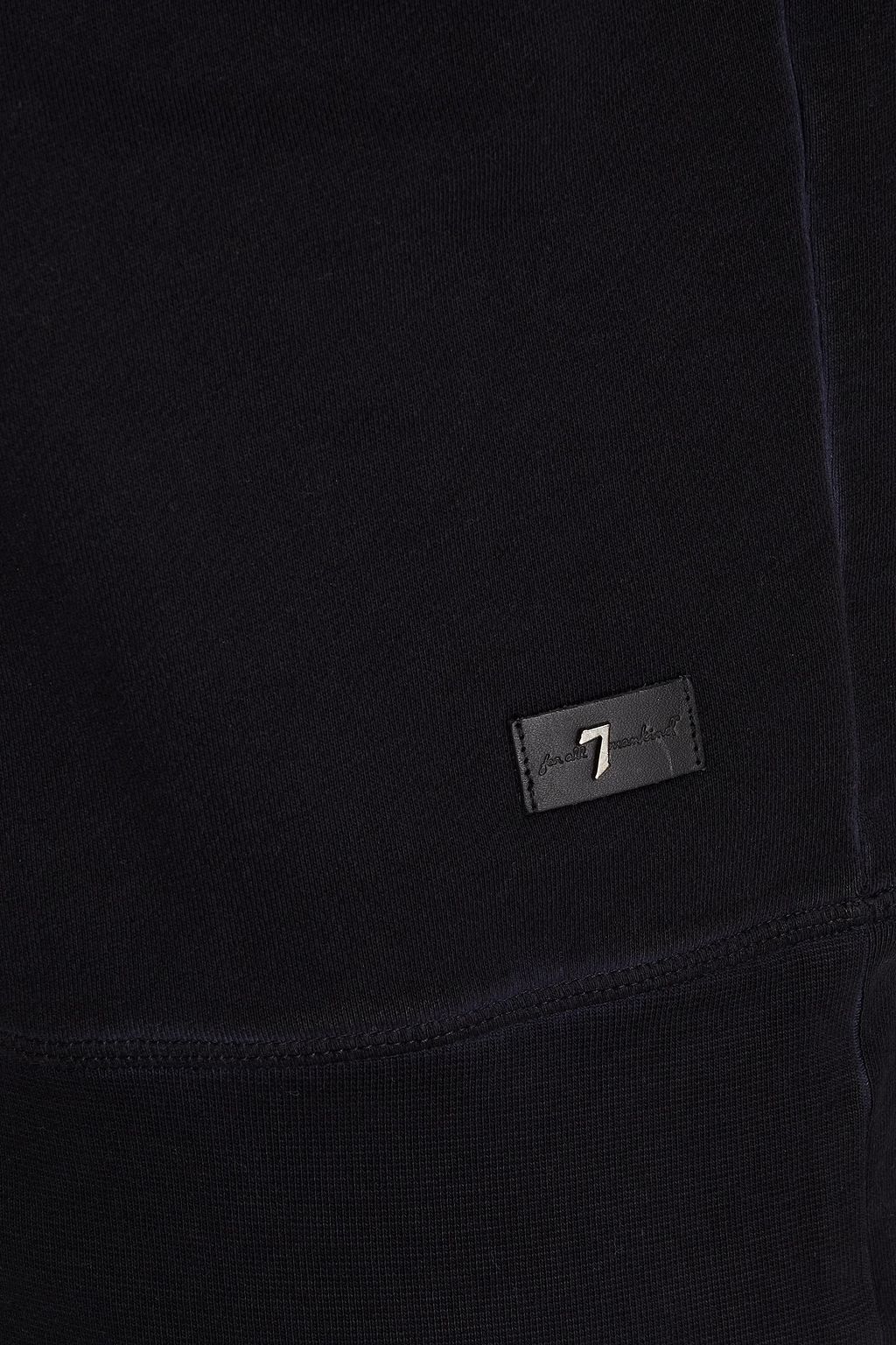 7 FOR ALL MANKIND French cotton-terry hoodie