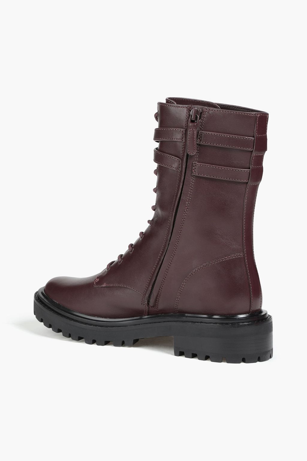 TORY BURCH Leather combat boots