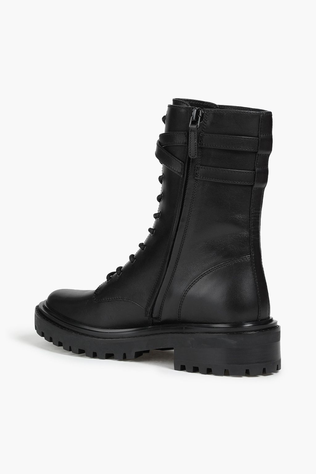 TORY BURCH レザー コンバットブーツ