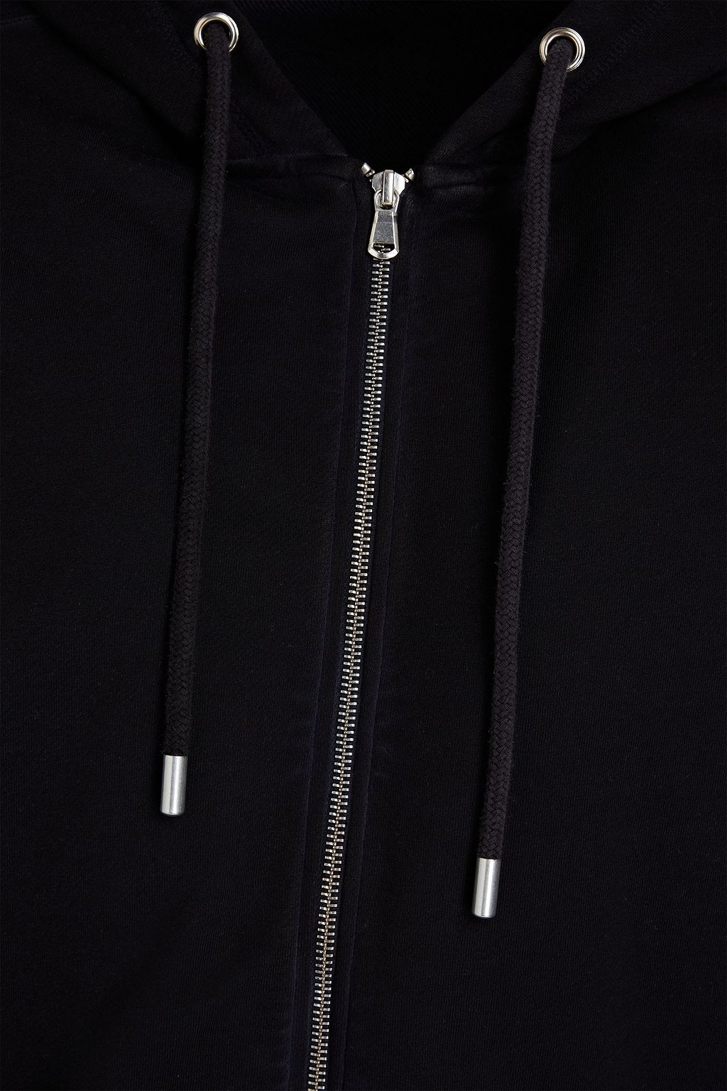 7 FOR ALL MANKIND French cotton-terry hoodie