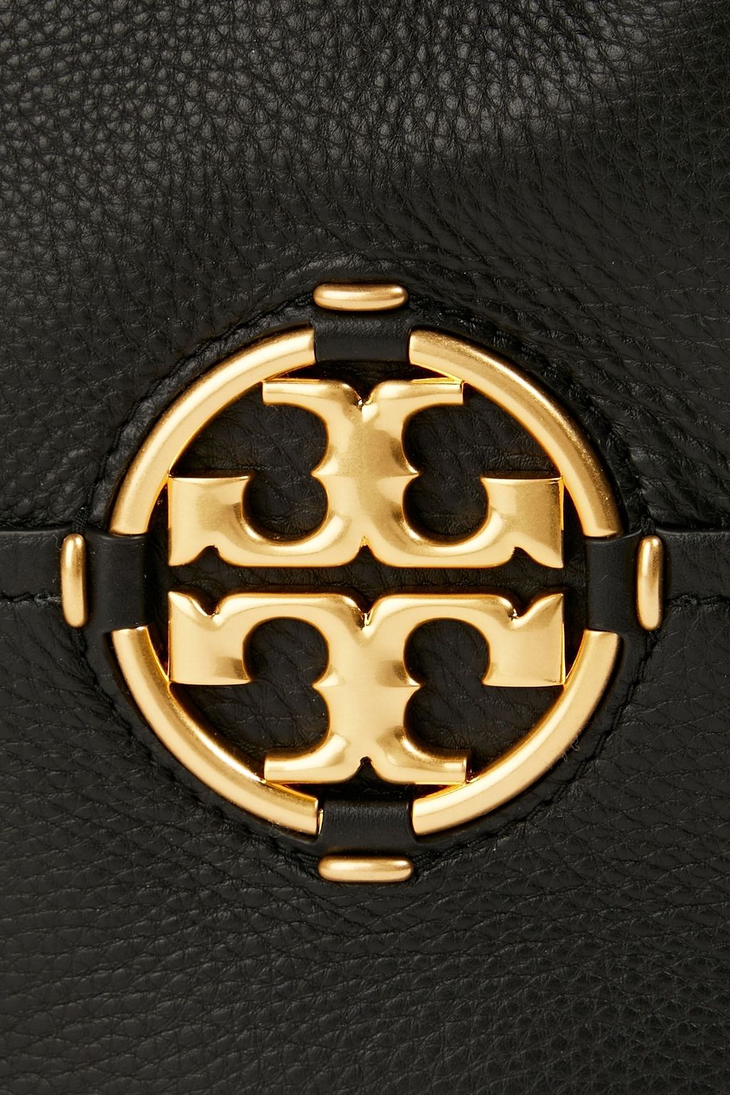 TORY BURCH Textured-leather bucket bag