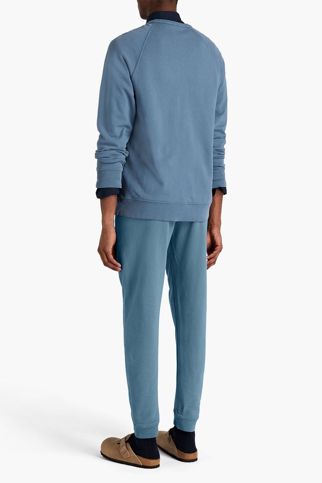 VINCE. Tapered French cotton-terry sweatpants