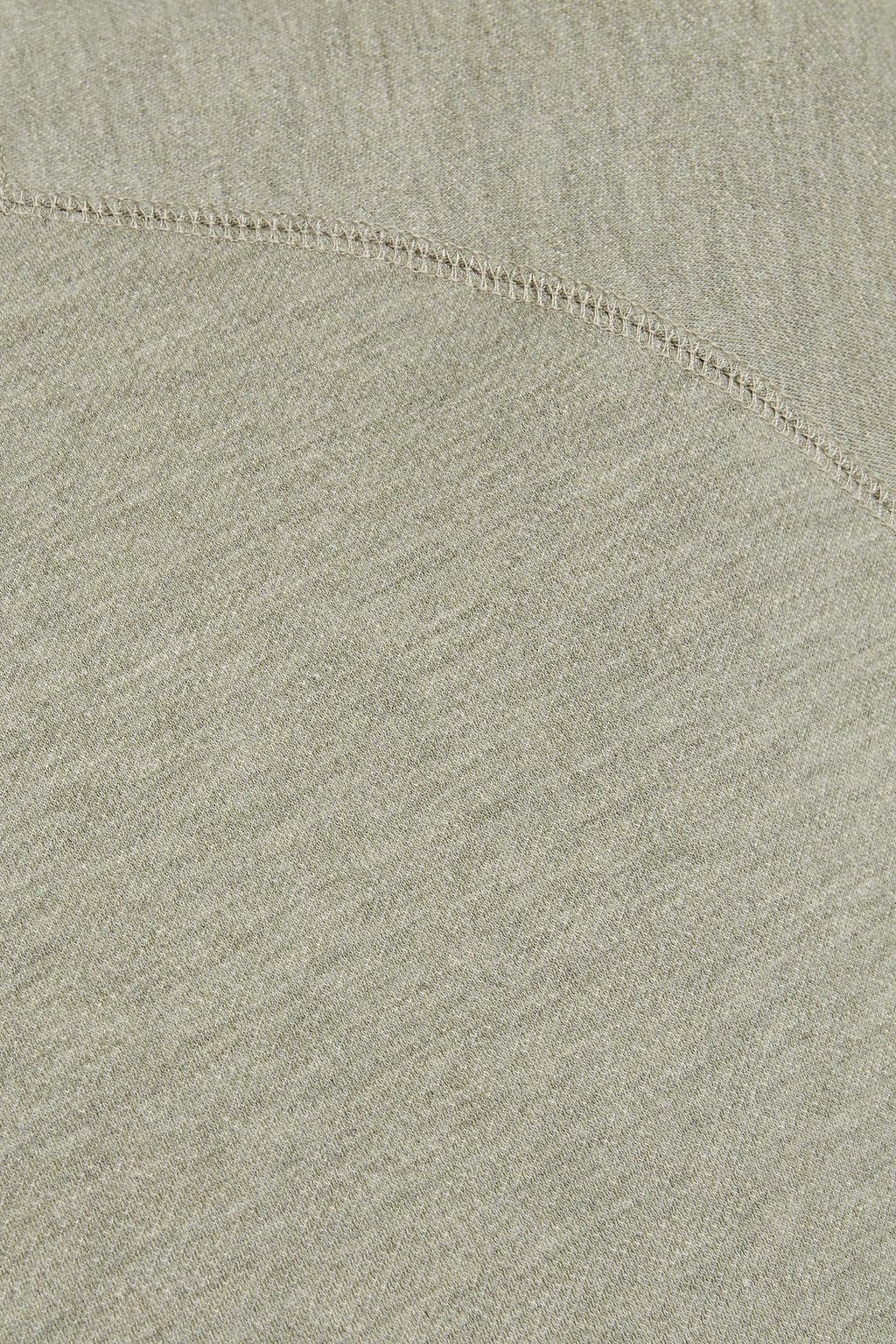 VINCE. Mélange French cotton-blend terry sweatshirt