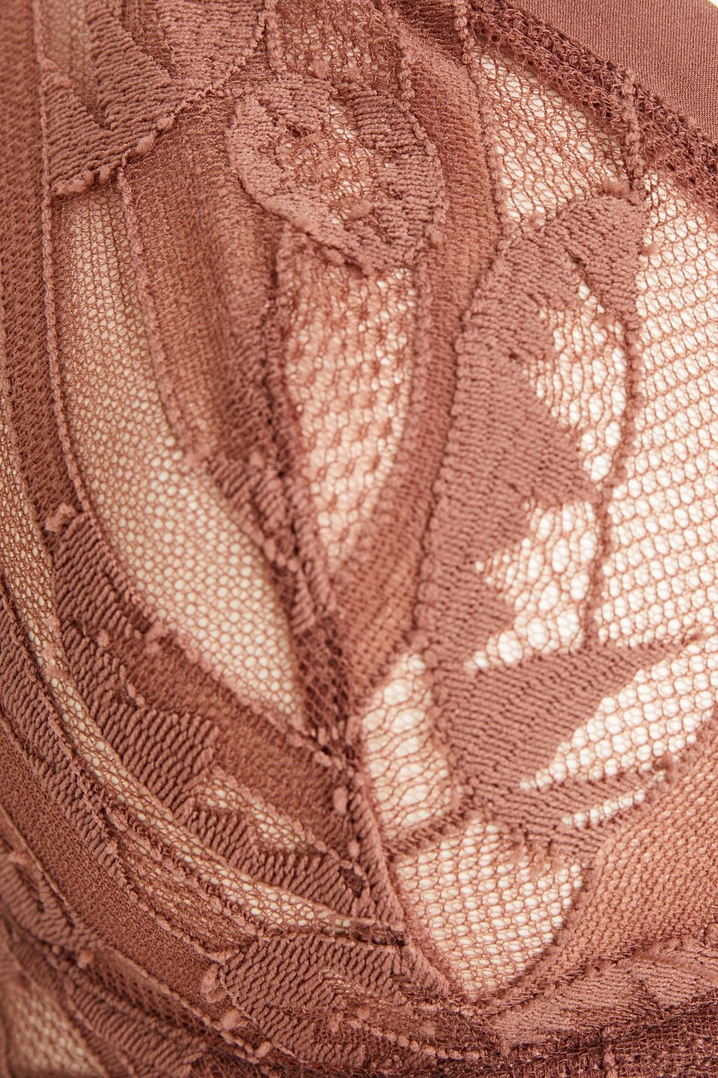 ERES Stretch-lace underwired bra