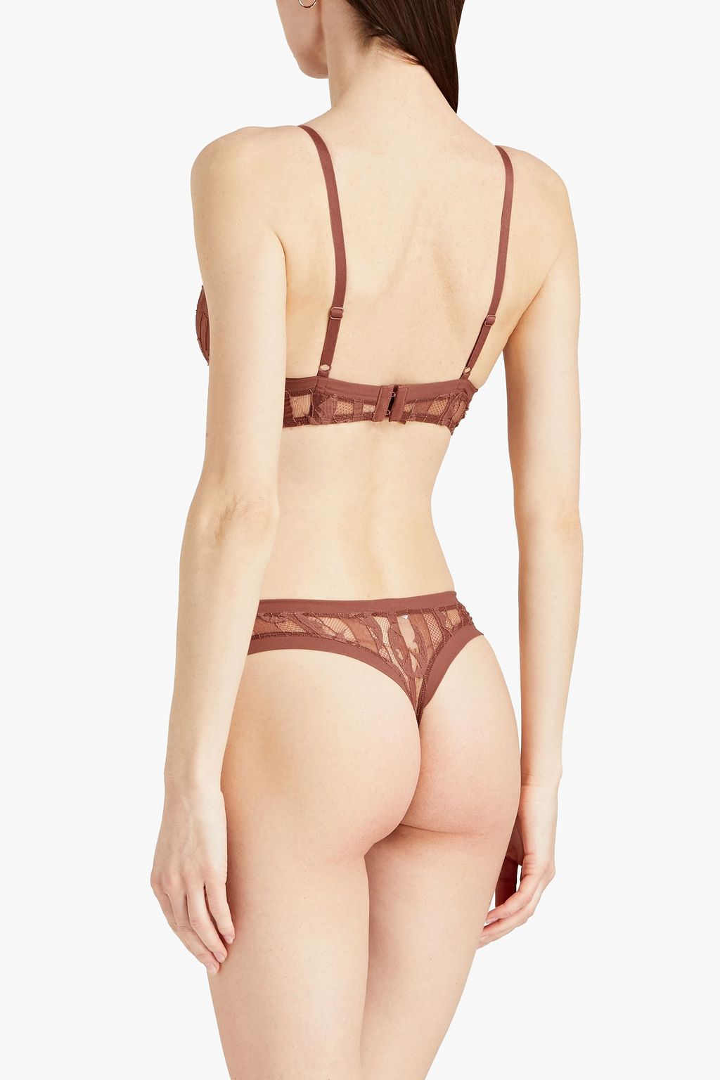 ERES Stretch-lace underwired bra