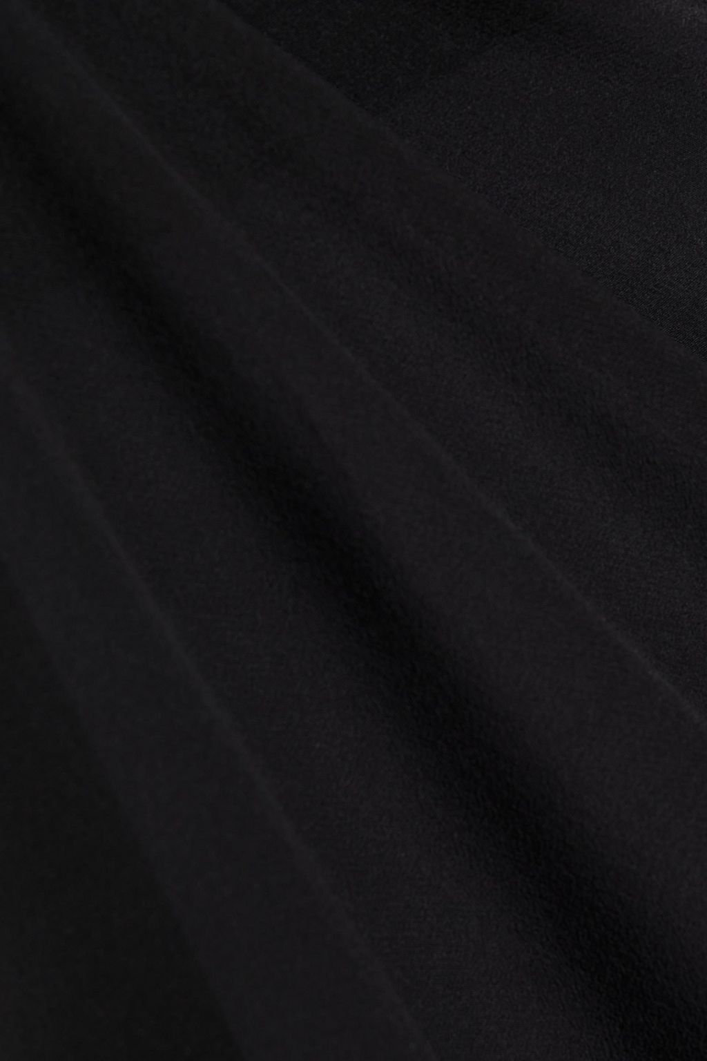 ERES Lace-paneled silk crepe de chine chemise
