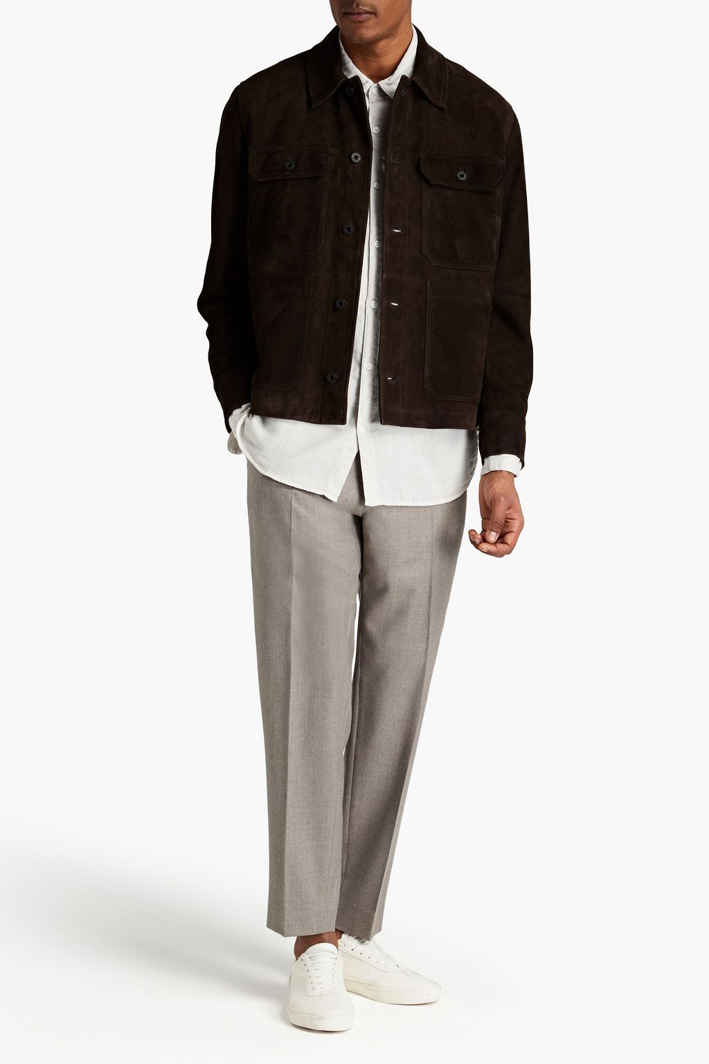 VINCE. Suede jacket