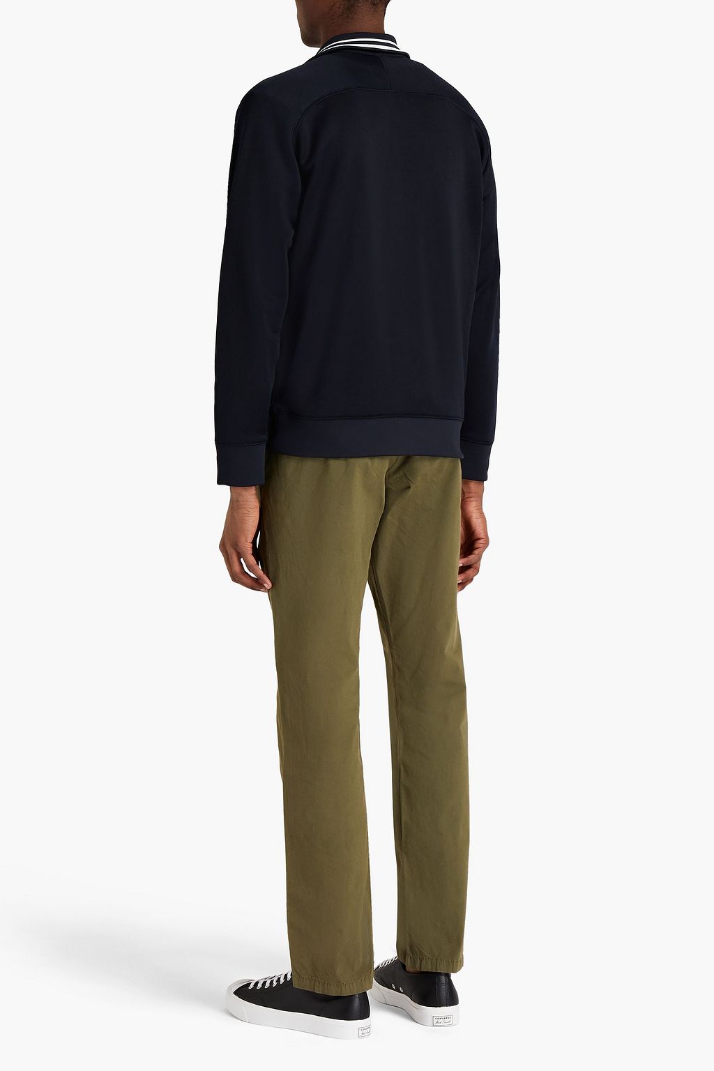 VINCE. French terry track jacket
