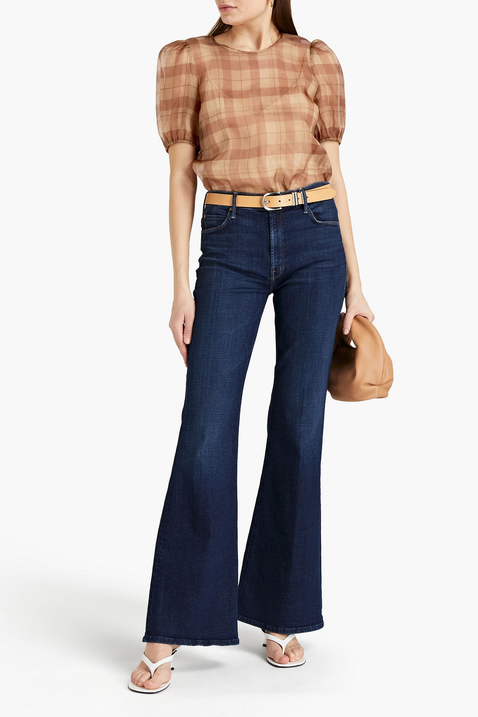 Cami Nyc Bethany Silk-organza Bodysuit