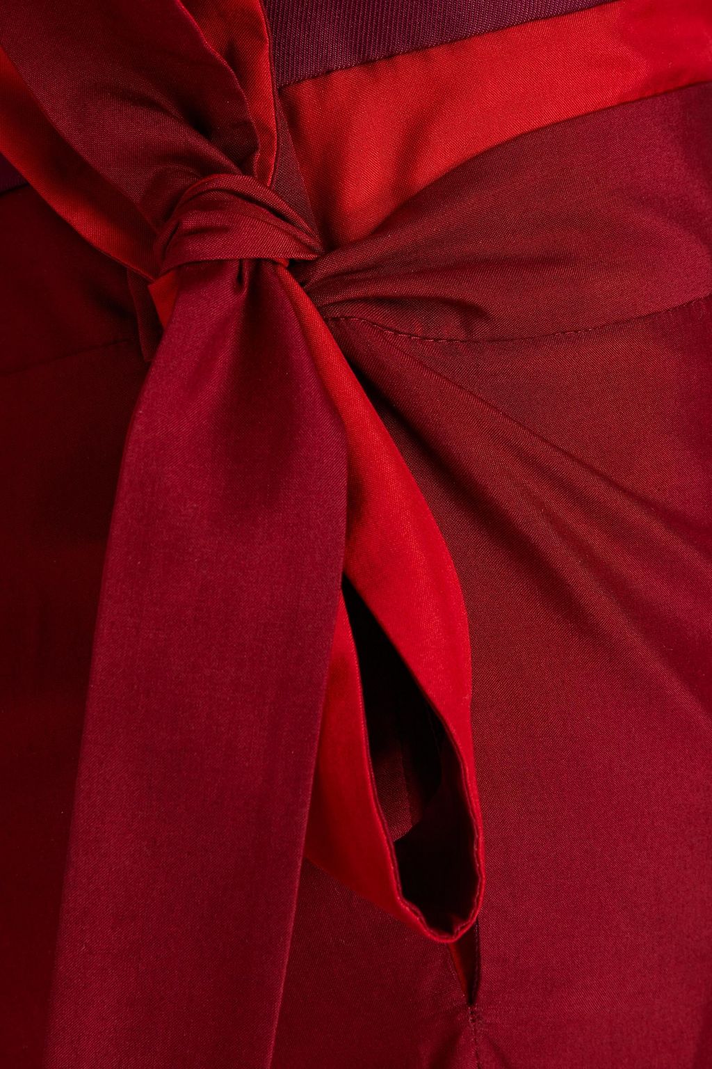 VALENTINO GARAVANI Hose mit geradem Bein aus Seiden-Crêpe