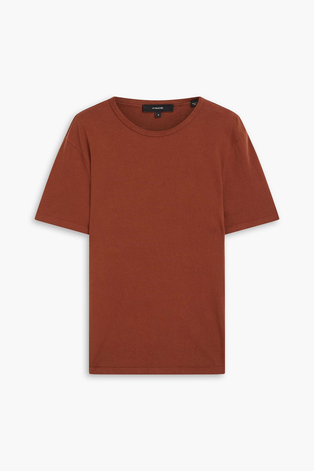 Brown Cotton-jersey T-shirt | Sale up 