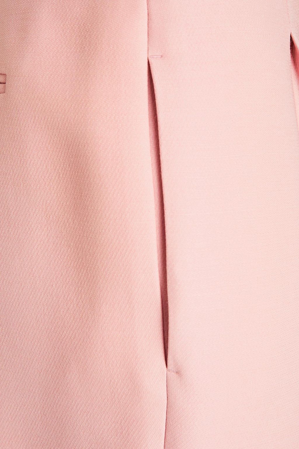 VALENTINO GARAVANI Wool and silk-blend crepe straight-leg pants