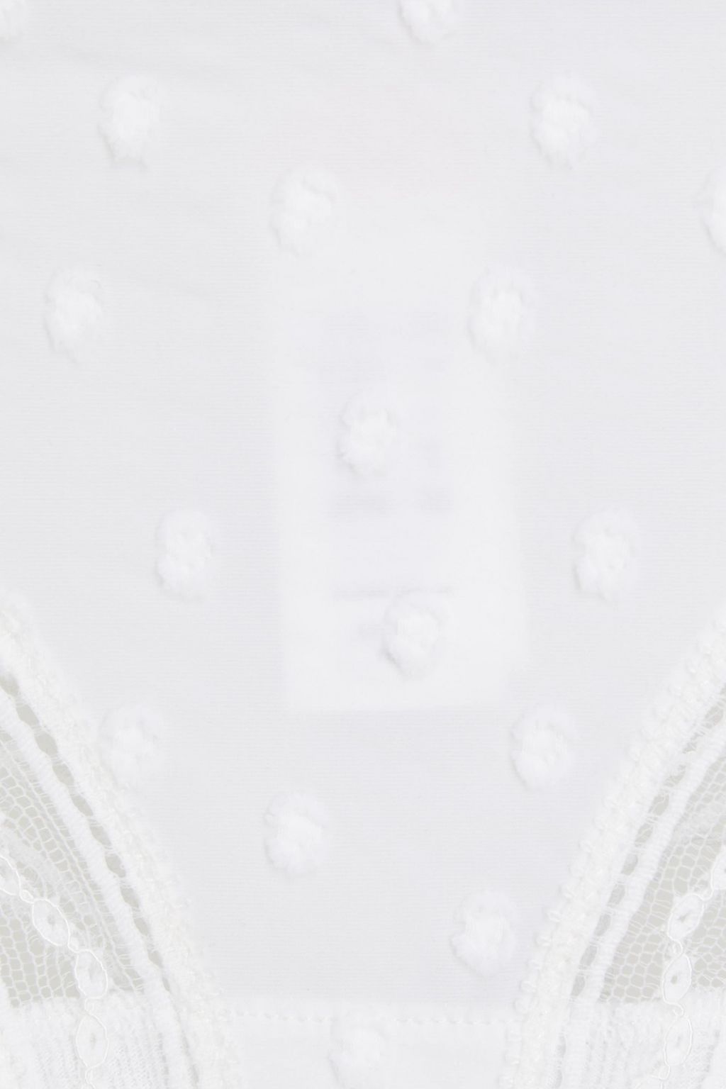 ERES Swiss-dot satin-jersey low-rise thong