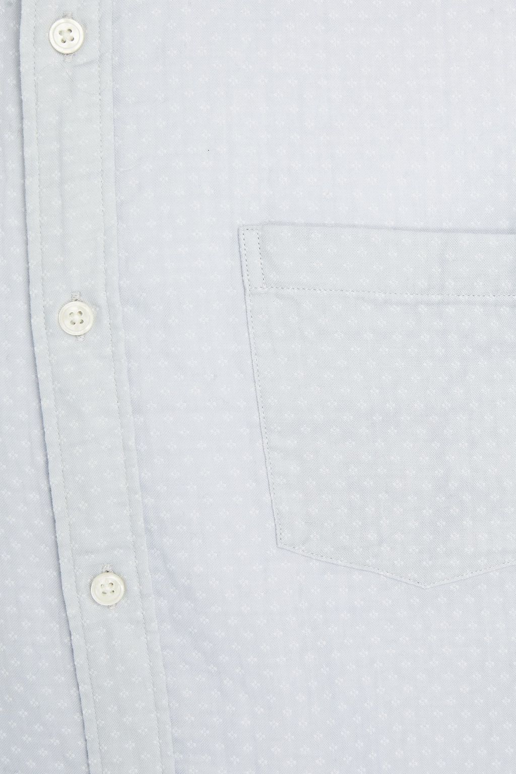 VINCE. Cotton-jacquard shirt