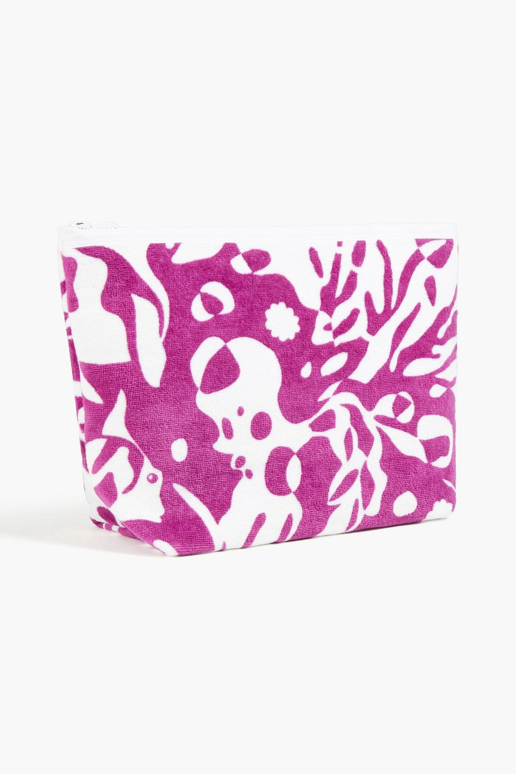 ERES Printed terry pouch