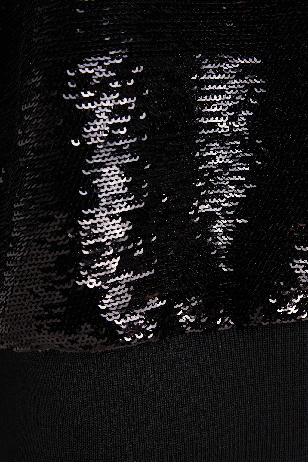 ALEXANDRE VAUTHIER Sequined knitted top