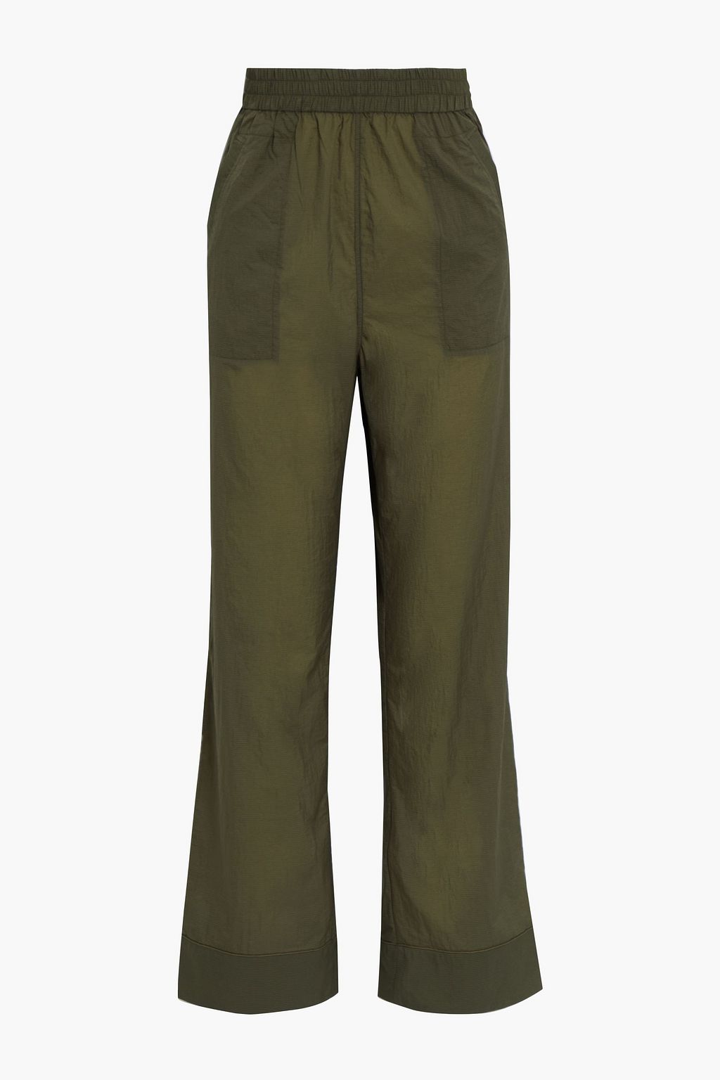 GANNI Kalamata shell track pants | THE OUTNET