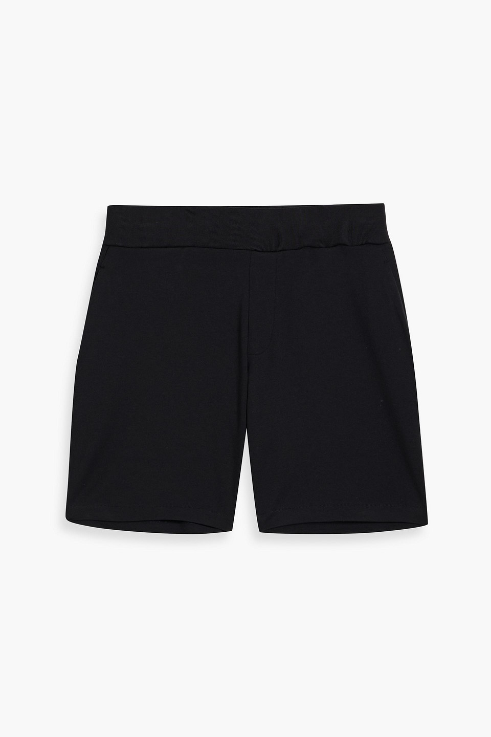 Orlebar Brown Logsden Knitted Shorts In Black