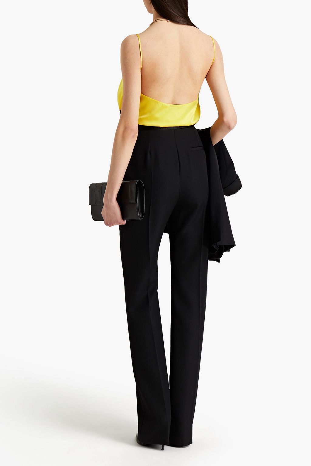 ALEXANDRE VAUTHIER Stretch-silk satin camisole