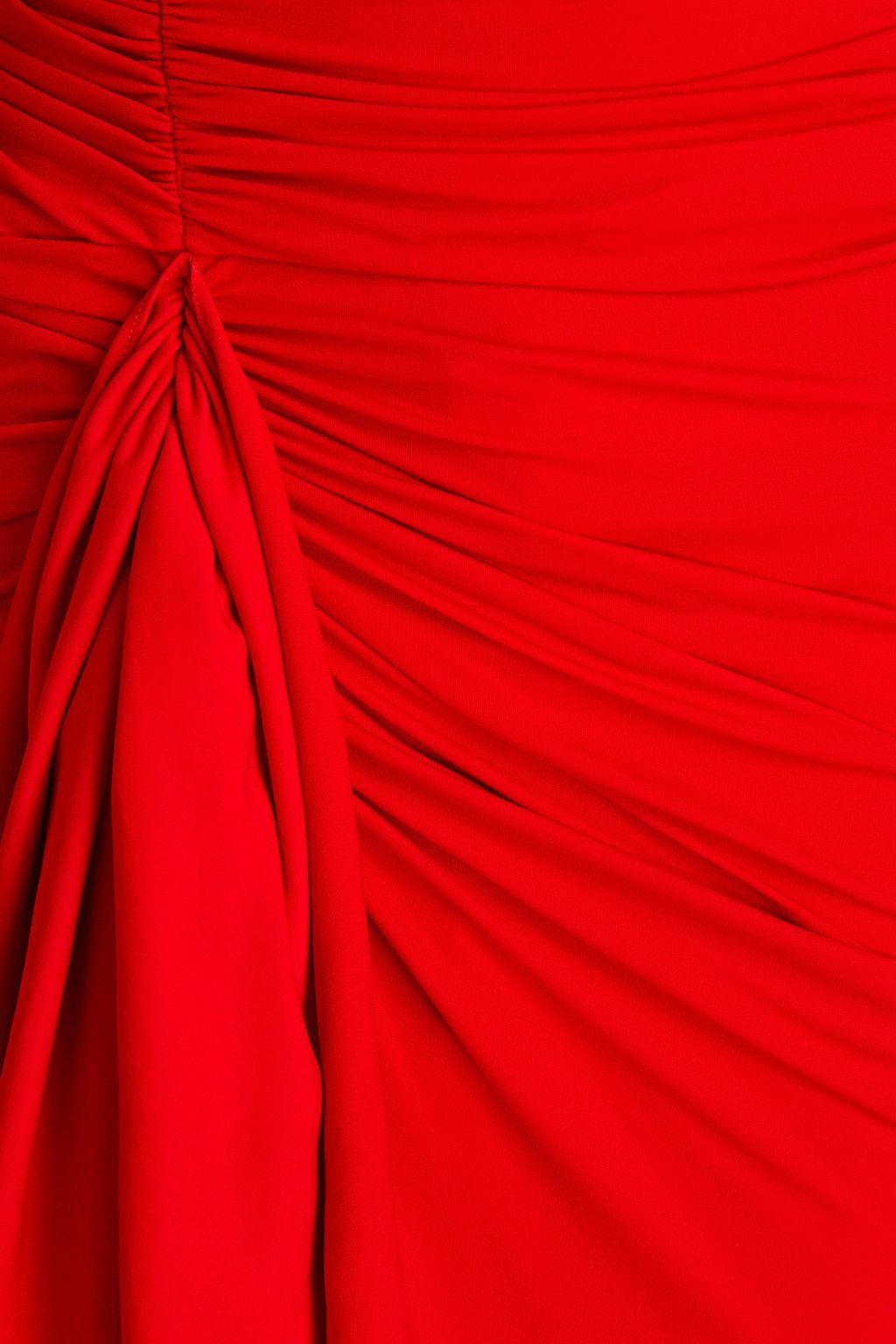 ALEXANDRE VAUTHIER Ruched stretch-jersey gown