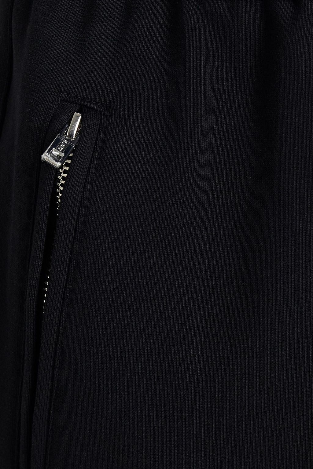 3.1 PHILLIP LIM Tie-front French cotton-terry track pants