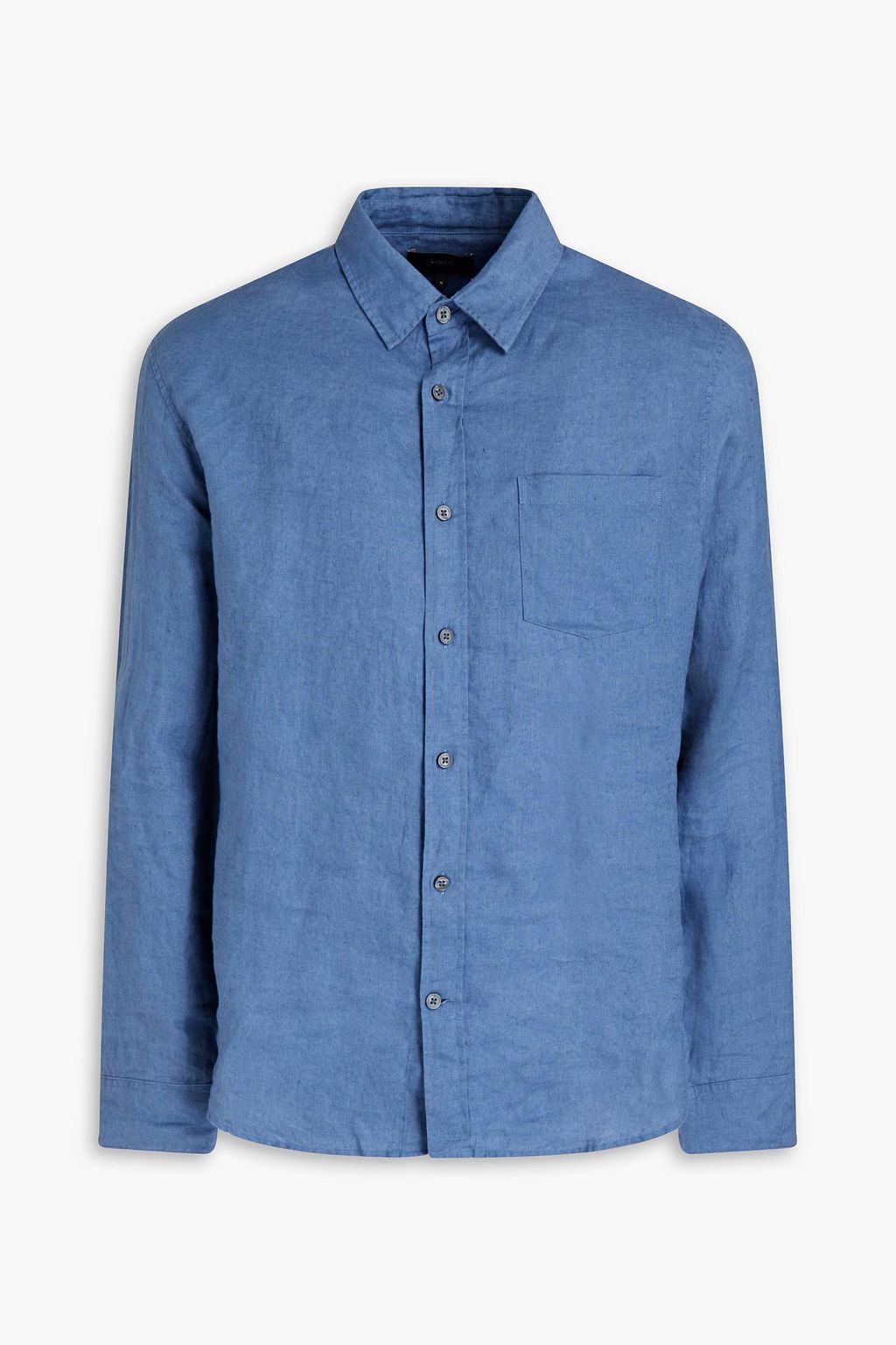 Blue Linen shirt | Sale up to 70% off 