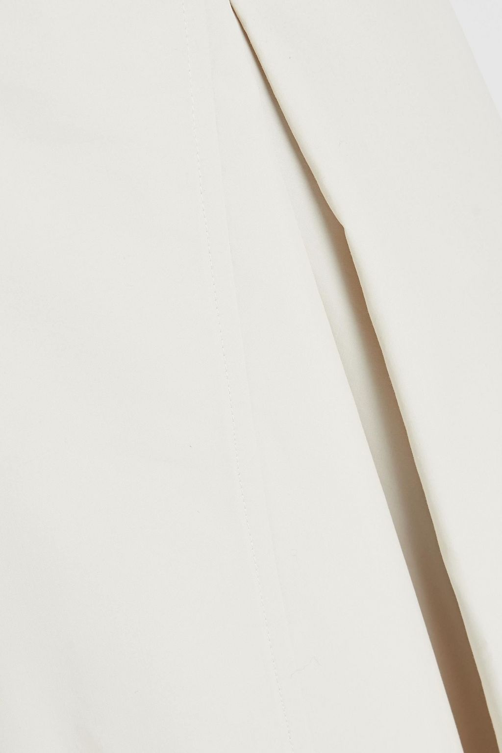 3.1 PHILLIP LIM Jersey-paneled pleated cotton-poplin midi dress
