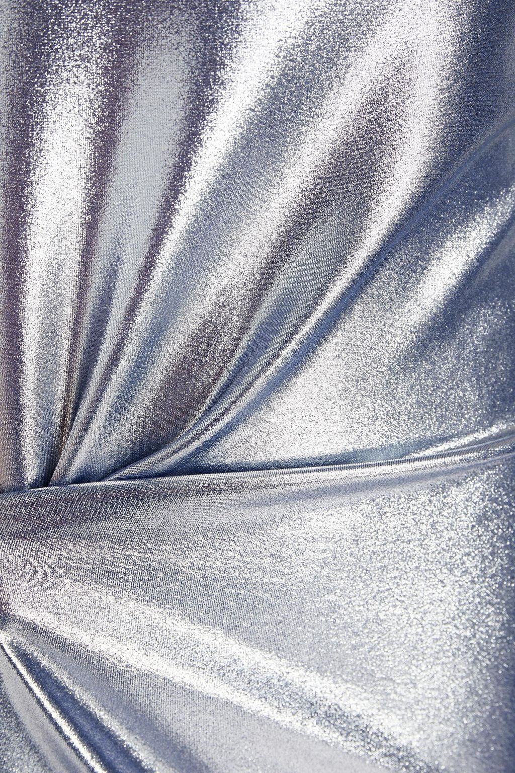 ALEXANDRE VAUTHIER Metallic stretch-jersey mini dress