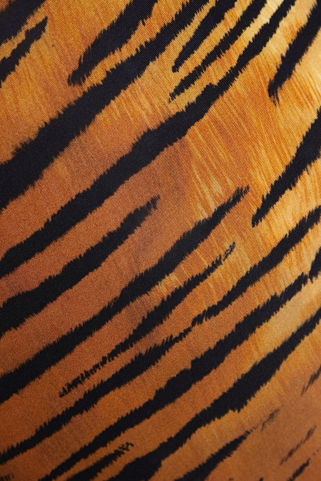 ALEXANDRE VAUTHIER Strapless tiger-print stretch-jersey bodysuit