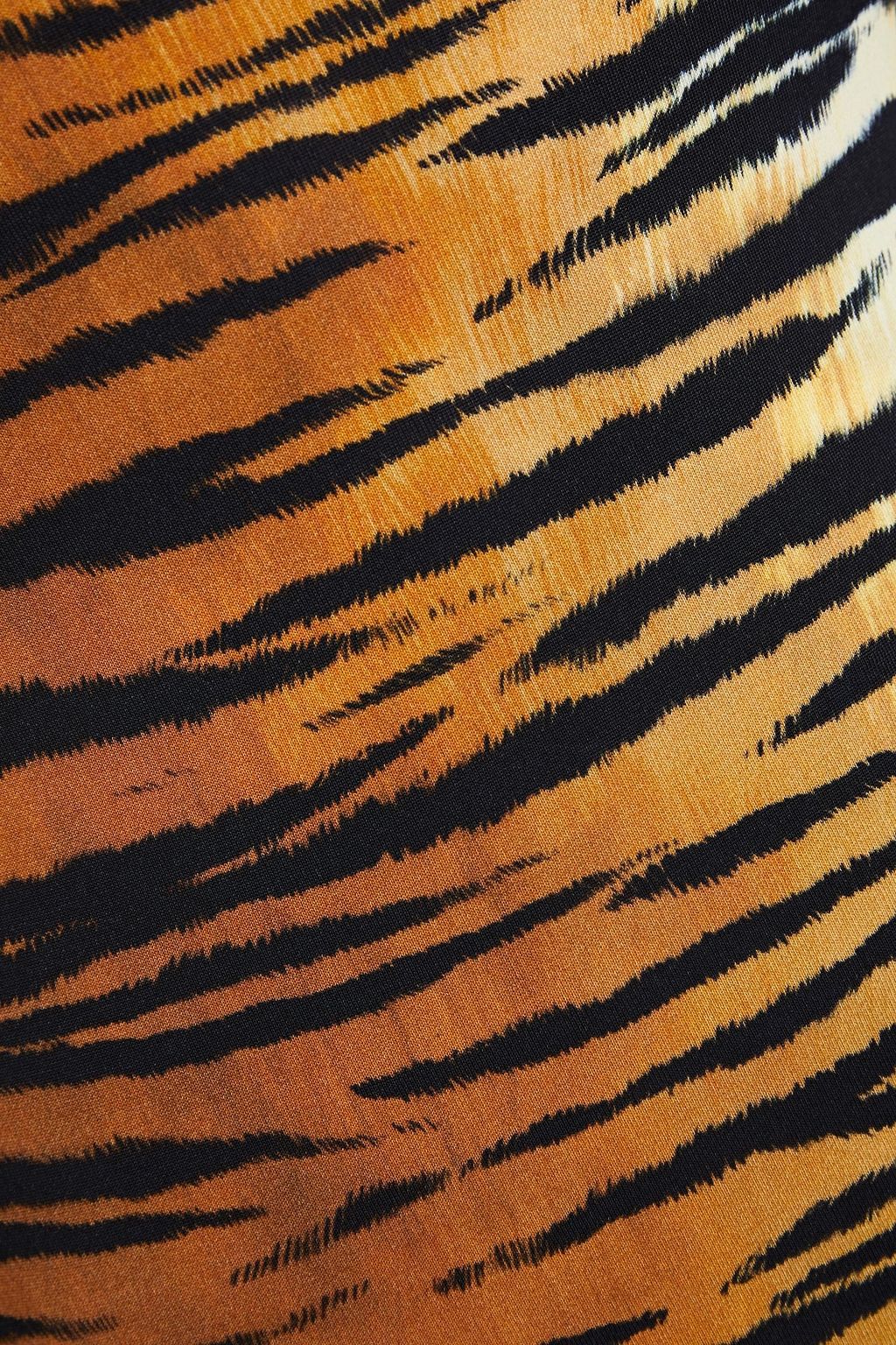 ALEXANDRE VAUTHIER Tiger-print stretch-jersey mini dress