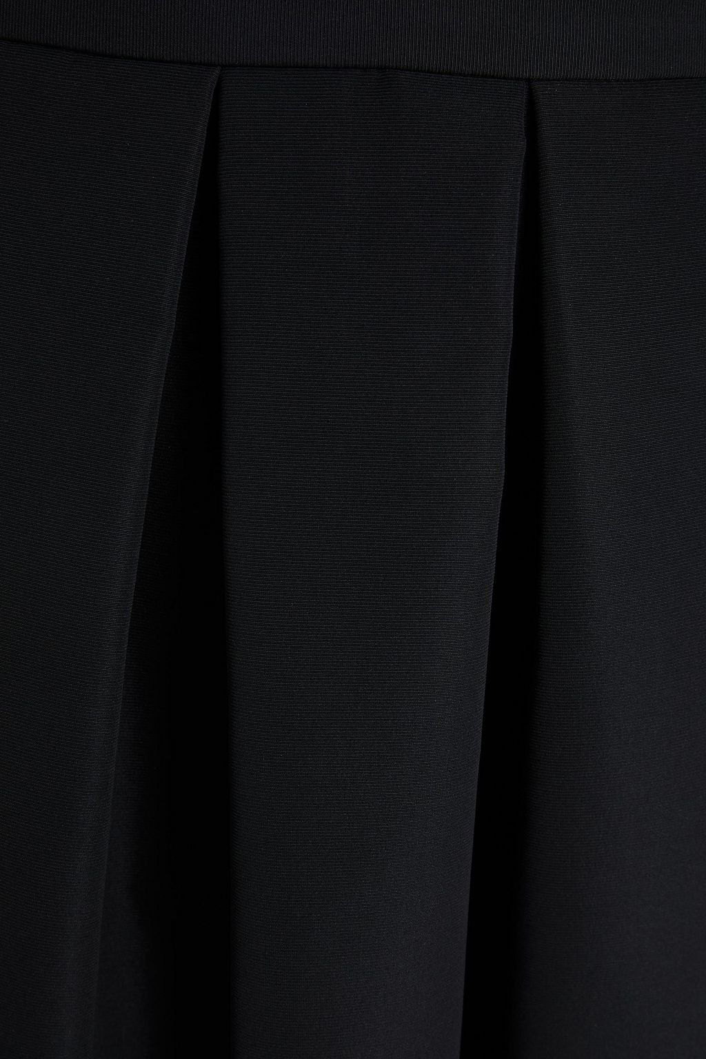 ALEXANDRE VAUTHIER Pleated faille mini skirt