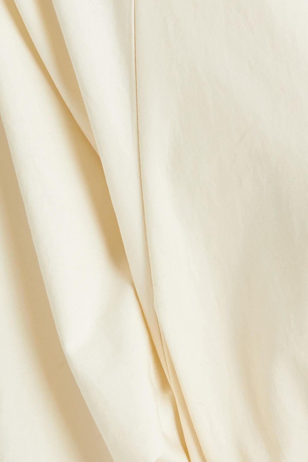 TORY BURCH Belted cotton-poplin midi dress