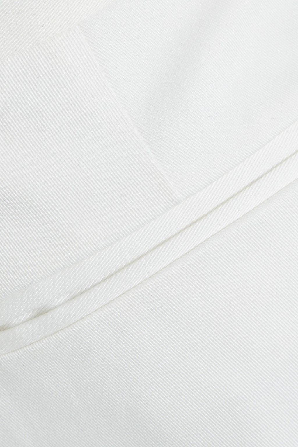 VALENTINO GARAVANI Stretch-cotton twill straight-leg pants