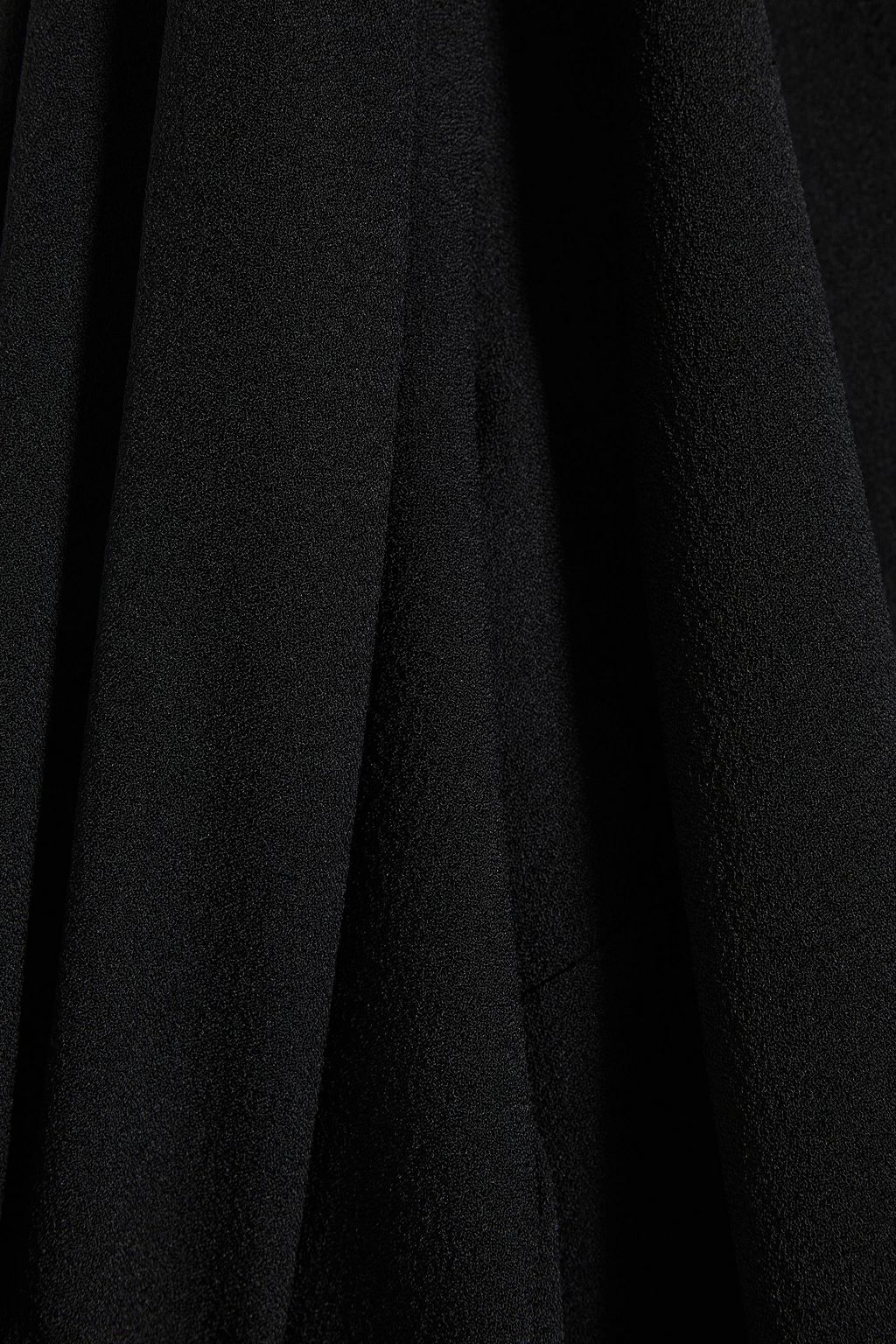 GANNI Crepe midi dress