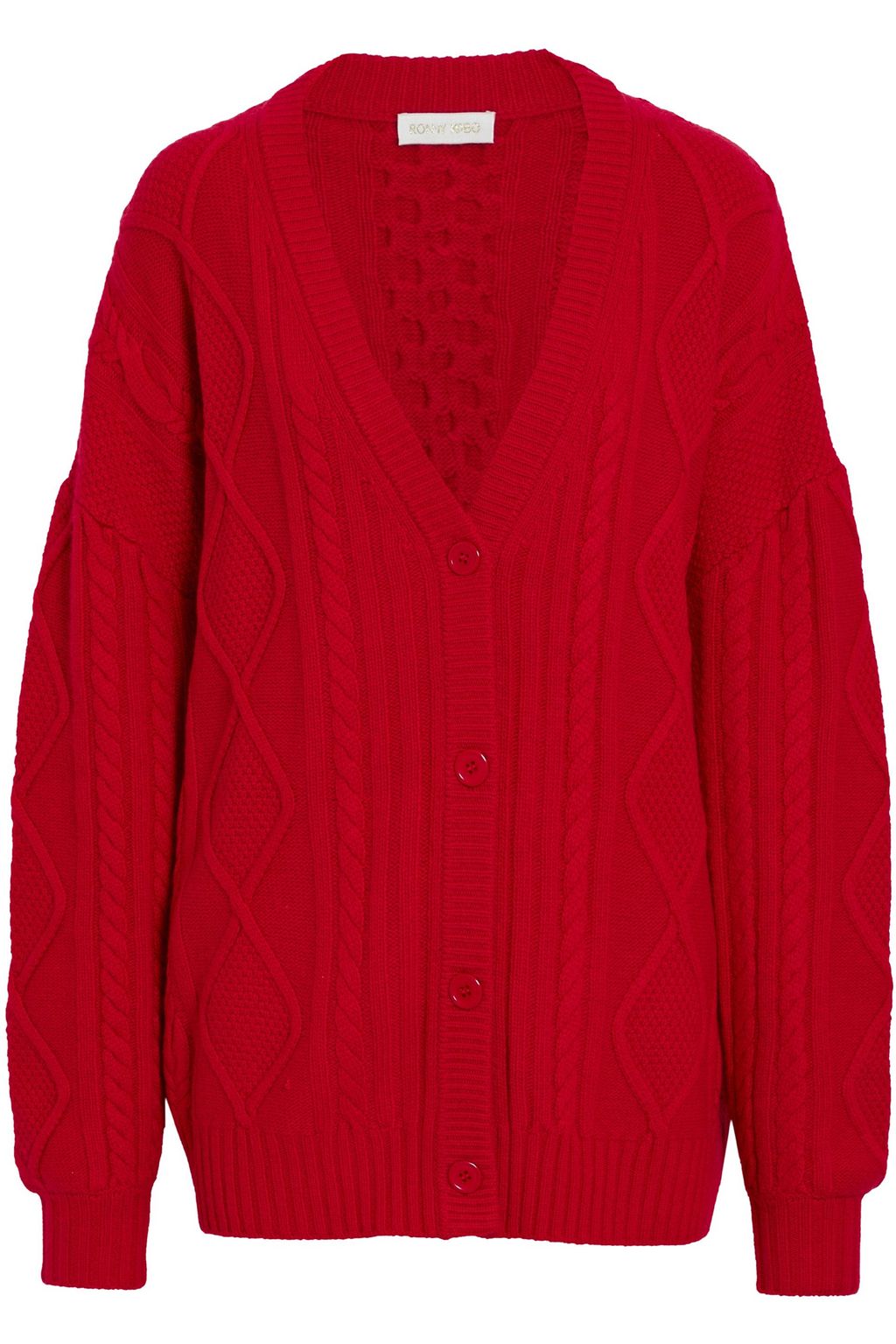 RONNY KOBO Selas tie-back cable-knit cardigan | THE OUTNET