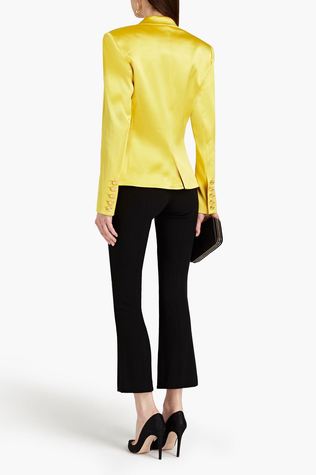 ALEXANDRE VAUTHIER Stretch-satin blazer