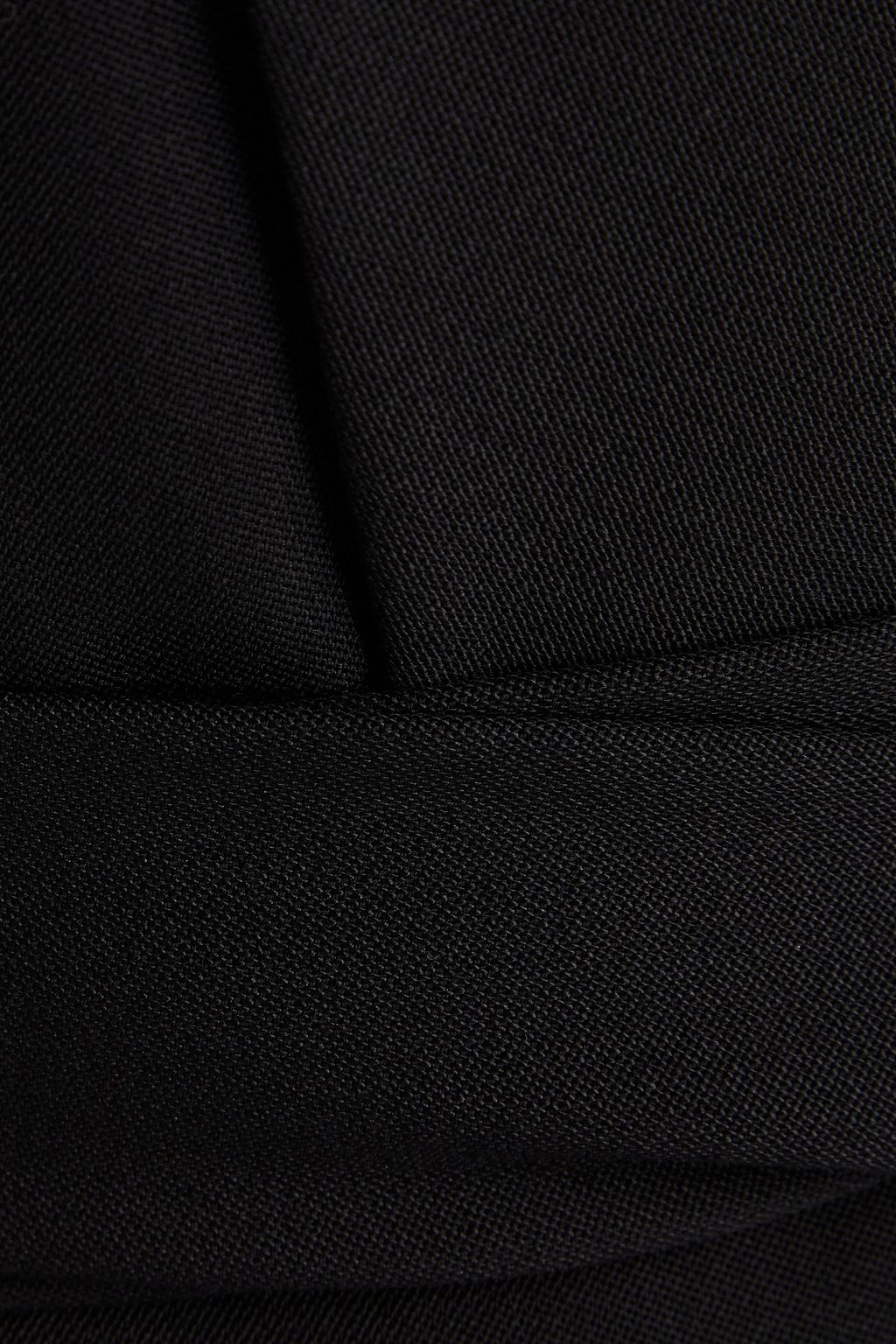 ALEXANDRE VAUTHIER Grain de poudre wool mini wrap dress