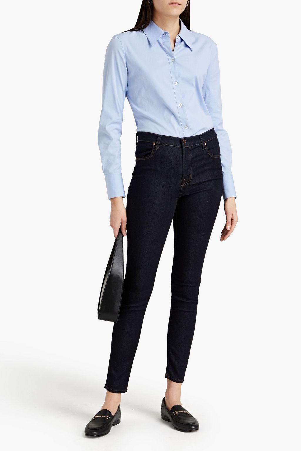 J BRAND High-rise skinny jeans