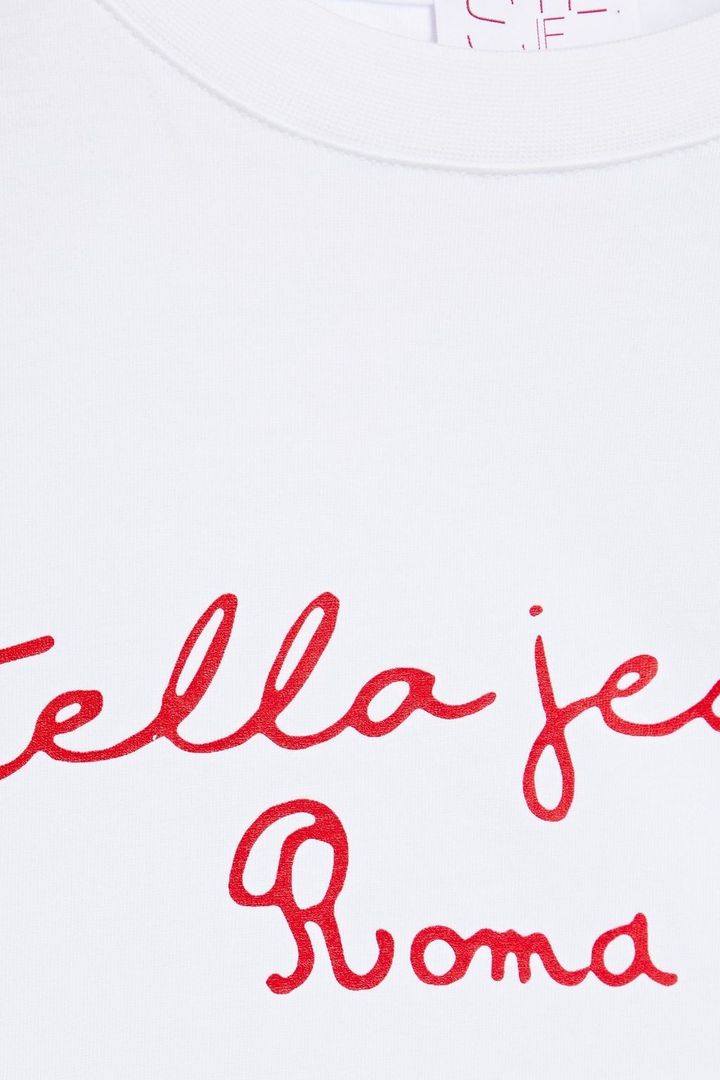 STELLA JEAN Printed cotton-jersey T-shirt