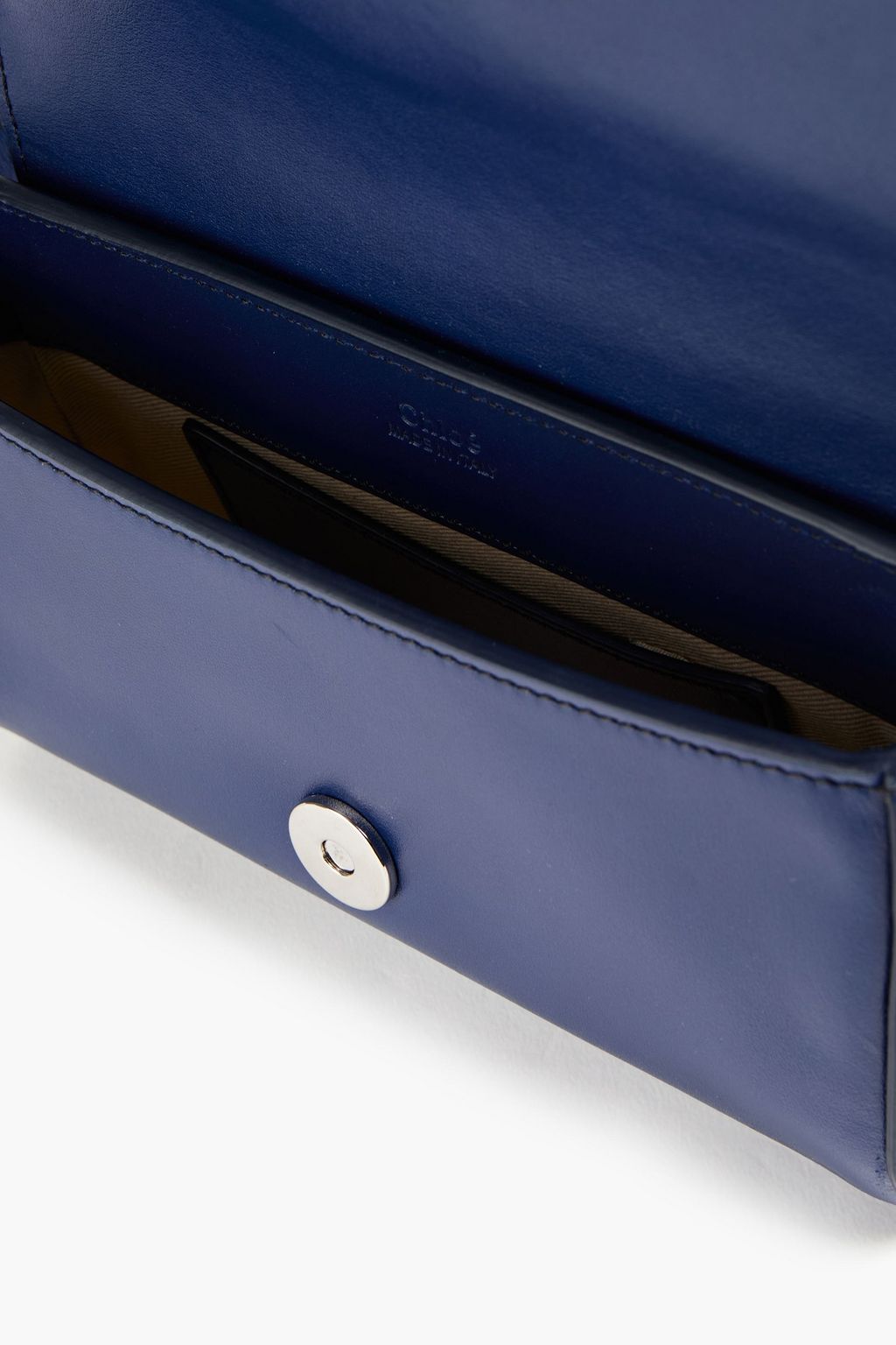 CHLOÉ Suede and leather belt bag