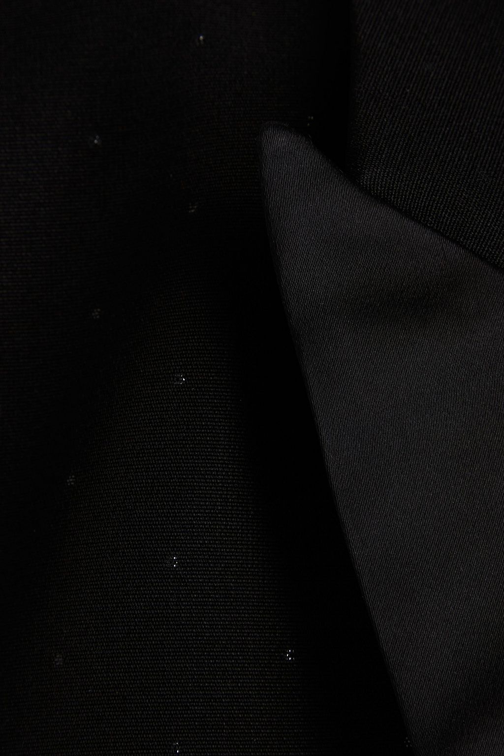 ALEXANDRE VAUTHIER Cropped satin-trimmed fil coupé crepe blazer