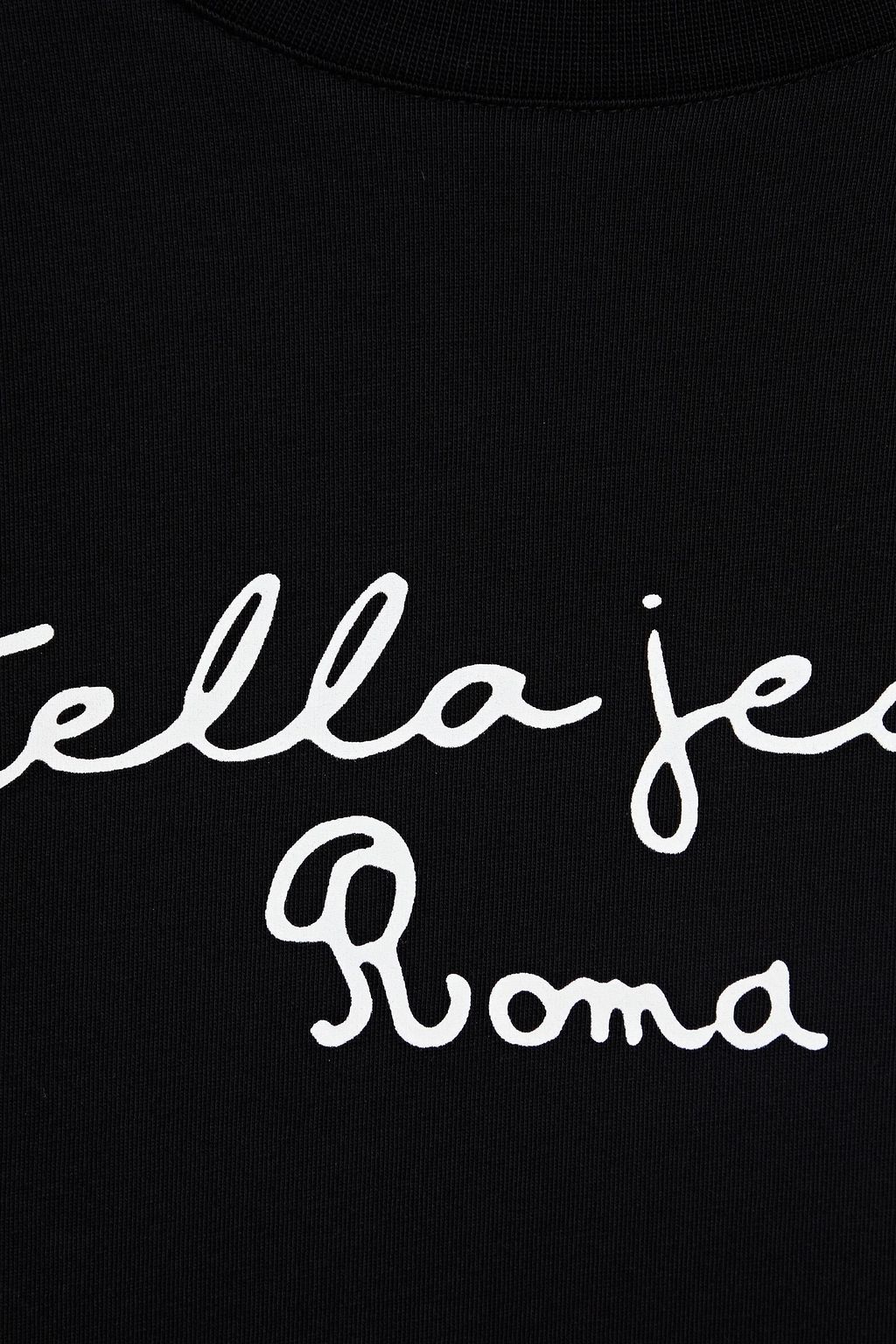 STELLA JEAN Printed cotton-jersey T-shirt