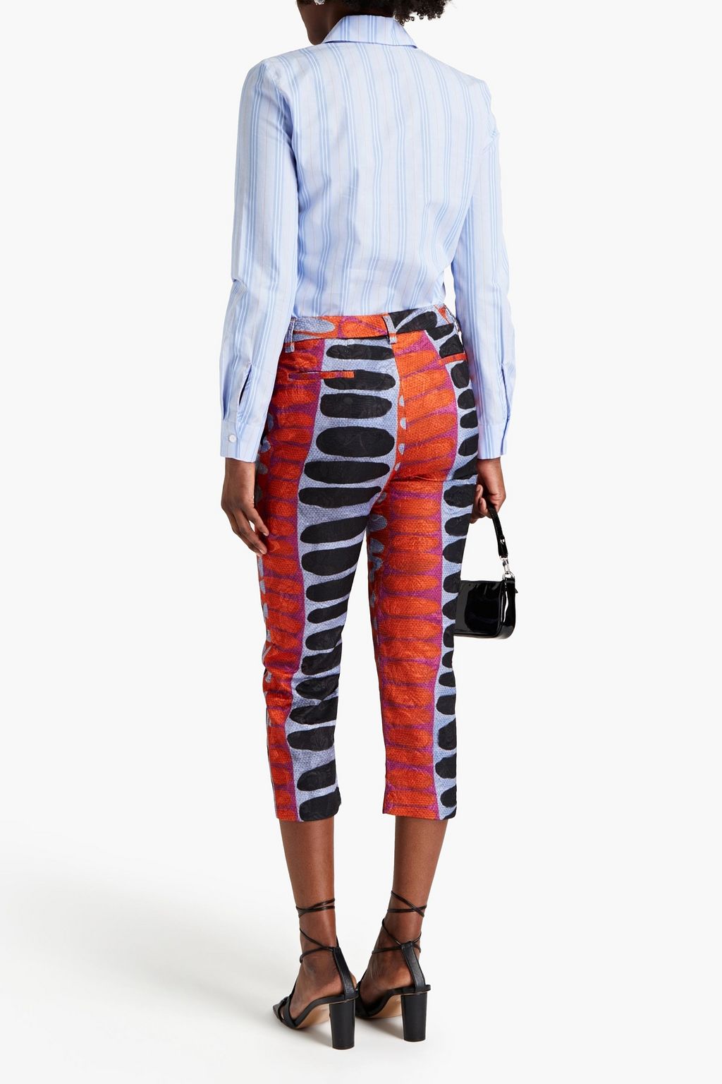 STELLA JEAN Striped cotton shirt