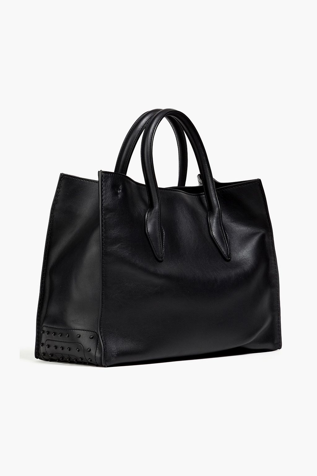 TOD'S Tote Bag aus Leder mit Logoprägung