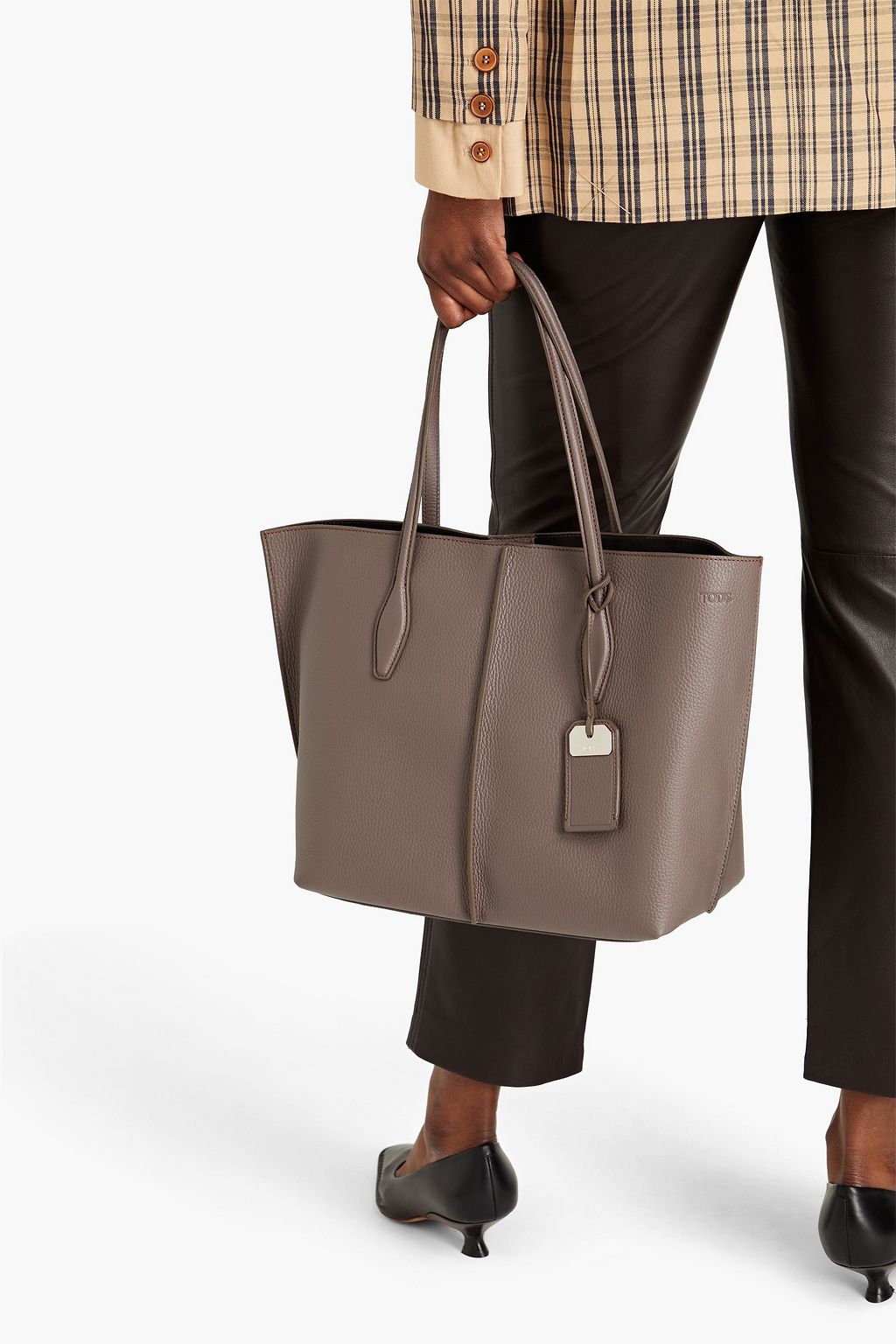 TOD'S Joy Tote Bag aus Narbenleder