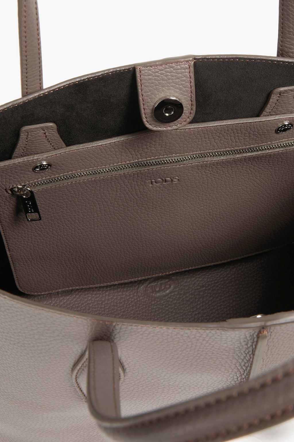 TOD'S Joy Tote Bag aus Narbenleder