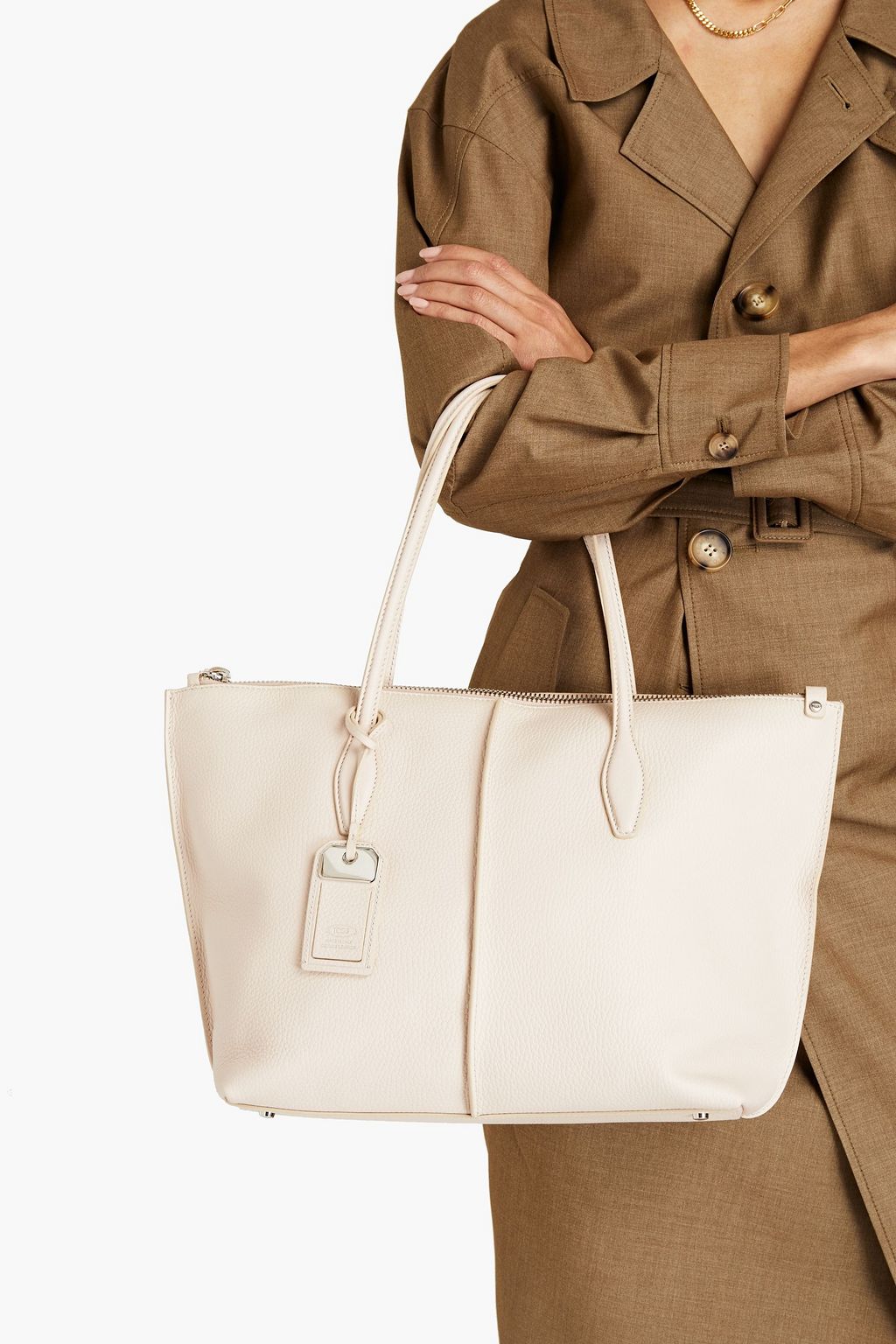 TOD'S Tote Bag aus Narbenleder