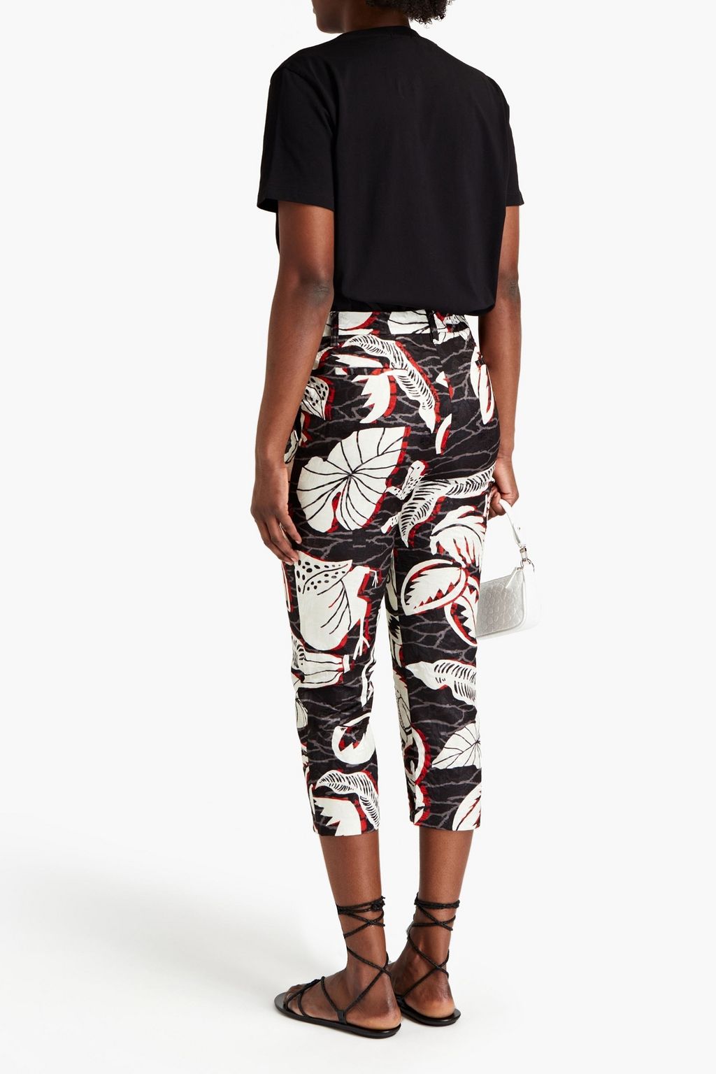 STELLA JEAN Appliquéd cotton-jersey T-shirt