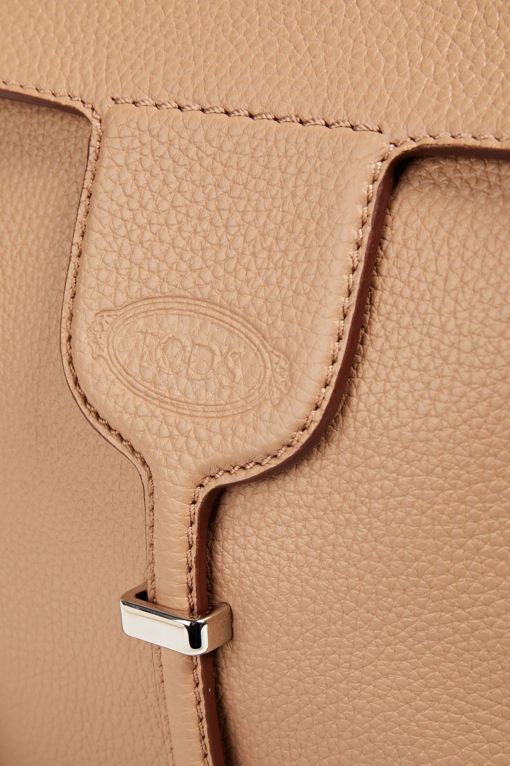 TOD'S Tote Bag aus Narbenleder