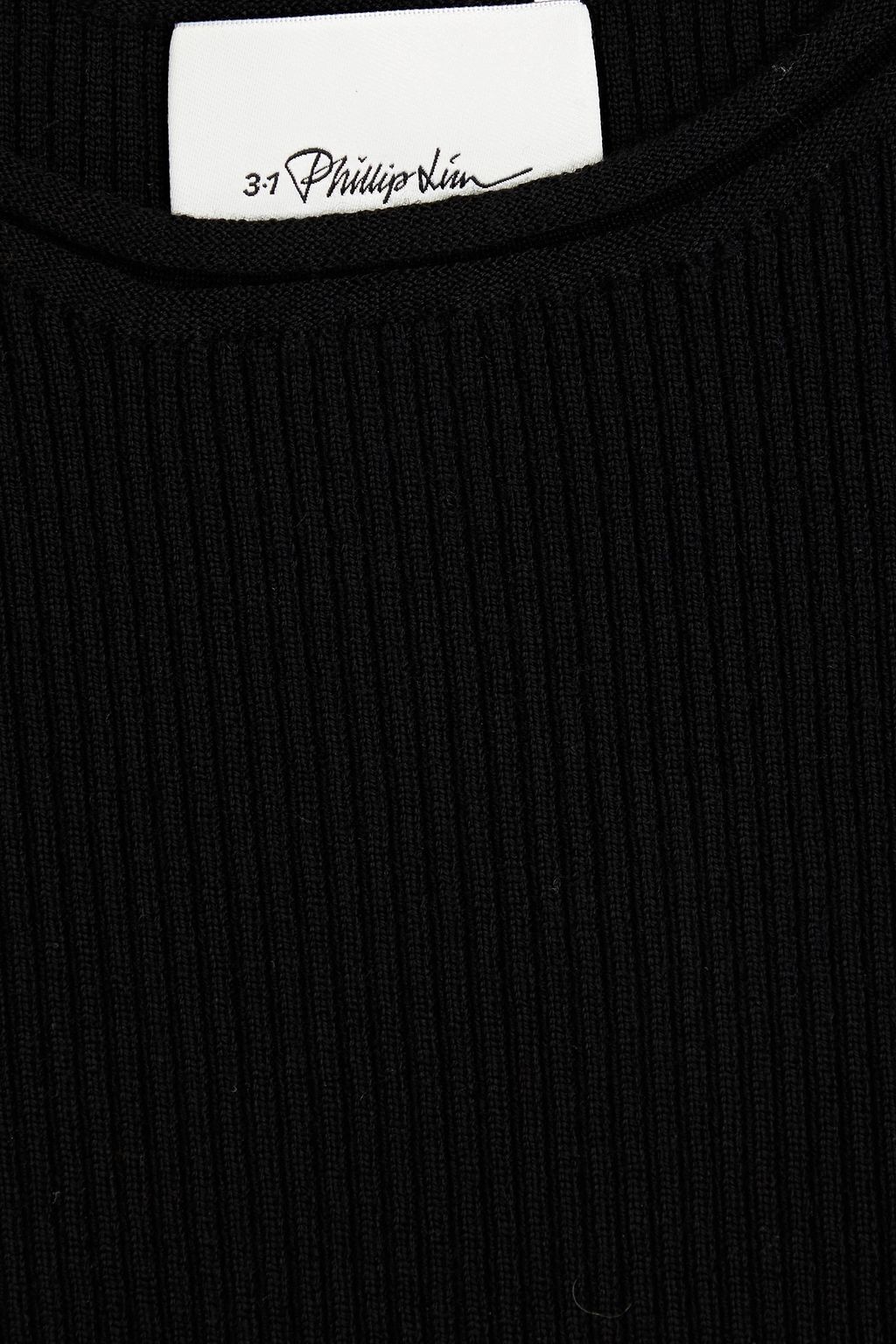 3.1 PHILLIP LIM Cropped ribbed wool-blend tank